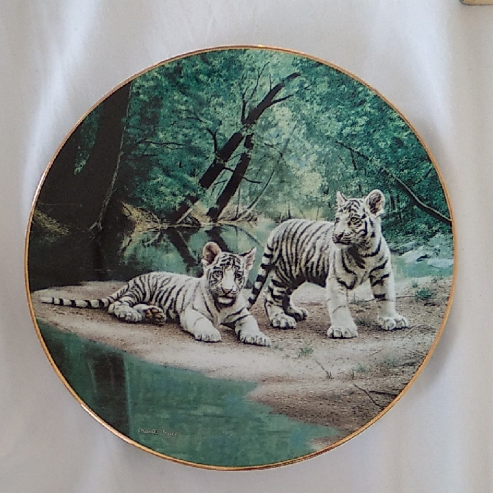Charles Frace collectors plate. Numbered